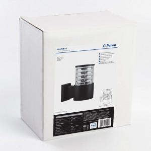 Светильник НБУ-60w вверх Е27 IP54 черный 06300