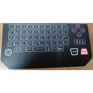 sic3300095, Стикер с кириллической раскладкой для клавиатуры ec1