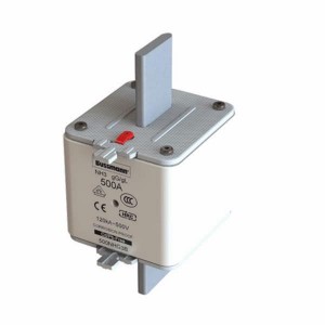 500NHG3B, Плавкие предохранители специального назначения 500A 500V GL/GG SIZE 3 DUAL IN