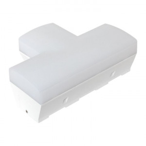 Фигурный коннектор для светодиодных линейных светильников ДБО-T белый 10Вт 4000К IP20 LUMA EKF LBL-T-10-W-4000