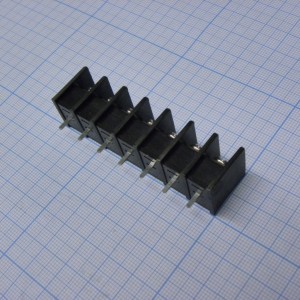 DG45C-B-07P-13-00A(H), Барьерный клеммный блок 7 контактов. Серия DG45C-B