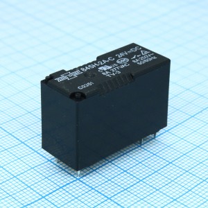 845H-2A-C 24VDC, Реле пайка в плату. Упр.: 24VDC, Потр. мощн.: 0.7W. Комм.: 8А 240VAC, конт.: 2 открытых, размер (LxWxH) мм: 29.0 х 12.7 х 18.5.