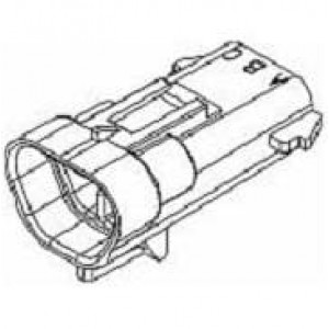 12092840, Автомобильные разъемы M 5P DK GRY CONN 150 SERIES 14 AMPS