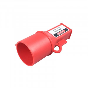 gwrD45-4, Блокиратор-вставка для штепсельных разъемов, полипропилен, диаметр корпуса –62 мм, цвет – красный, 1 шт/упак