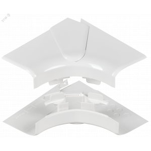 DLP Угол внутренний изменяемый для кабель-канала 105х50мм (80-100град) белый 010605