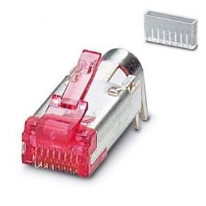 1652729, Модульные соединители / соединители Ethernet VS-08-ST-H21-RJ45 CAT6 RJ45 MALE INSRT