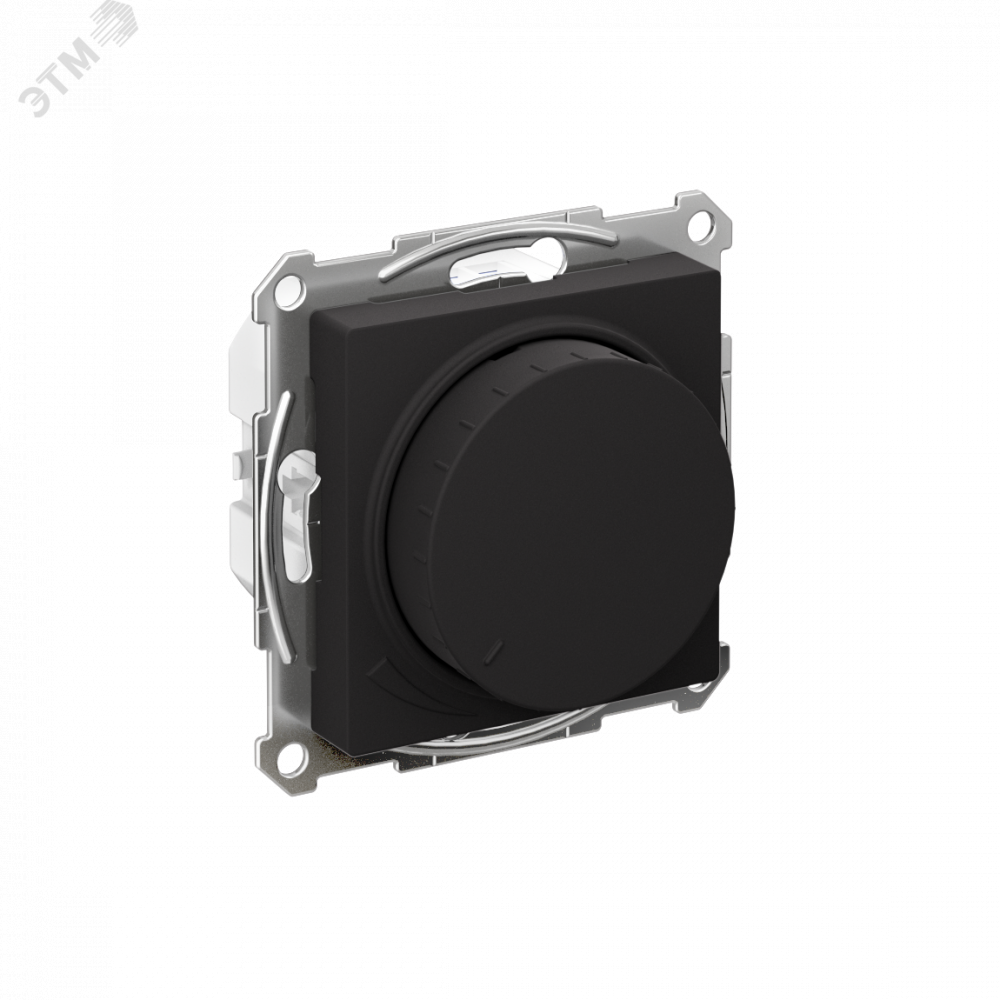 Изображение товара Светорегулятор AtlasDesign 400Вт поворотно-нажимной механиз м карбон SE