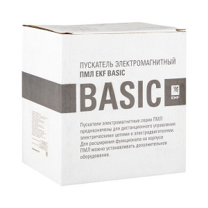 Пускатель электромагнитный серии ПМЛ-4160ДМ 80А 230В asic pml-s-80-230-basic