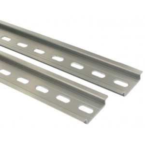 Монтажная рейка TH35-7.5/M5, Монтажная рейка, DIN35, 35 x 7,5 мм, перфорированная, длина: 2 метра, материал: сталь, размер перфорированных отверстий: 15 x 6,2 мм