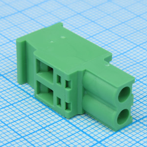2EDGKB-5.0-02P-14-00A(H), Разъемный клеммный блок, 2 контакта. Серия 2EDGKB-5.0