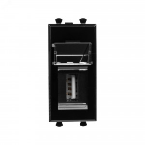 Avanti USB 2.0 розетка ""Черный квадрат"" модульная, тип А-А, 1 модульная 4402401