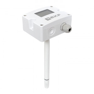 Преобразователь влажности и температуры канальный 0-10 В EKF THT-102-V