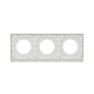 Рамка 3 поста IP44, KANT, белый песок 7010946