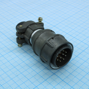 2РМТ22КПН10Ш1В1В, Соединитель  цилиндрический низкочастотный негерметичный