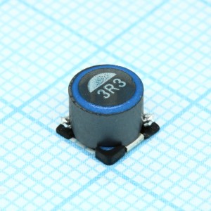 SLF6045T-3R3N2R8-3PF, Катушка индуктивности SMD силовая 3,3мкГн, 2.8A, по постоянному току 2.2мОм 6x6мм