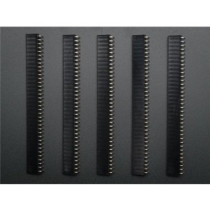 1542, Принадлежности Adafruit  0.1 36-pin Strip Right-Angle Female/Socket Header (5 pack)
