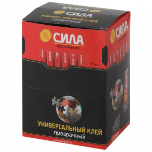 Клей универсальный 30мл прозр. туба Б0035609