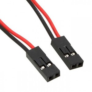 BLS-2 *2 AWG26 0.3M, Межплатный кабель питания на разъемах BLS-2 с двух сторон, с проводом AWG26, длина 0.3 м
