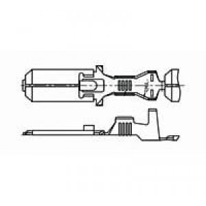 171633-1, Автомобильные разъемы E-J MK-2 250 TAB CONT