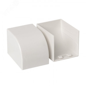 Заглушка (40х40) (4 шт) белая EKF-Plast