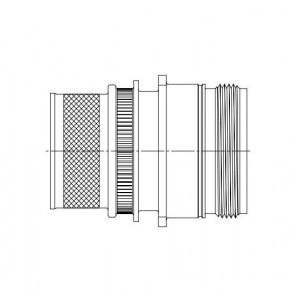 BACC63CN2842SN, Круговой мил / технические характеристики соединителя 42C 42#16 SKT RECP