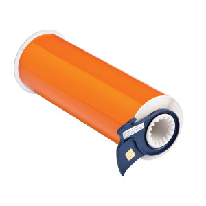 gws13647, B85-250x10M-584-OR светоотражающая лента, материал B-584, винил, цвет- оранжевый, ширина 250 мм, длина 10 м (BBP85/Powermark)