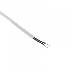 Шнур сетевой 1.8м ШВВП 2х0.75 бел. 11-1147