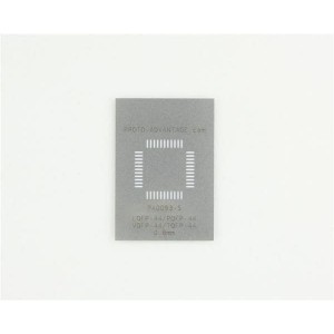 PA0093-S, Soldering Workstation Equipment SMT S/P STENCIL .8mm 10 x 10 BODY