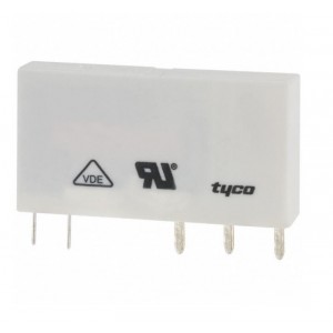 0-1393236-4, Реле сигнальное 12В пост.тока 170мВт 1C 6А AgSnO2 с золотым покрытием