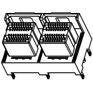 901-072-629-002, Соединители для ввода/вывода Mini SAS HD Internal Vert SMT F, 72 Conts