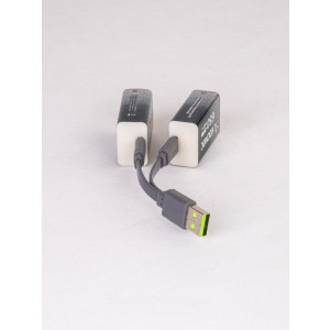 Аккумулятор крона Li-ion 9В 650мАч (уп.2шт) КОСМОС KOCLi9V650mAh2B