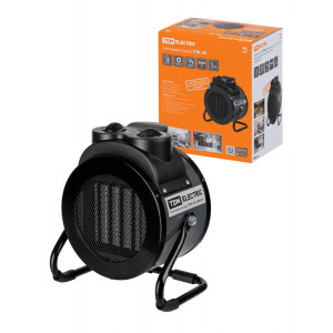 Тепловая пушка ТПК-2К, круглый корпус, 2 кВт (1/2 кВт), терморег, керам. нагр. элемент, SQ2520-0105