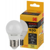 Лампочка светодиодная LED KODAK P45-7W-830-E27 E27 / Е27 7Вт шар теплый белый свет Б0057614