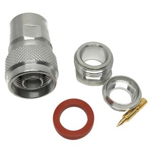 R161020000, РЧ соединители / Коаксиальные соединители N(M) ST PL CL 10+11/50+75, 50P