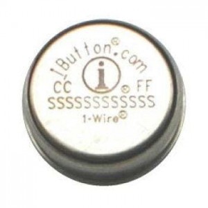 DS1961S-F3+, Контактная память и аксессуары 1kb Protected EEPROM iButton w/SHA-1 Eng