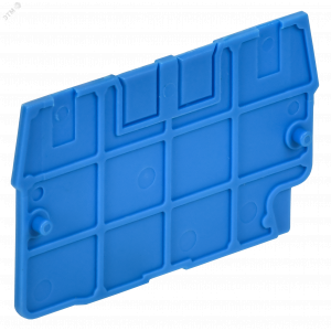 ARMAFIX Заглушка для колодки клеммной CP 2,5мм2 синяя IEK AF-CT20-00-K07-002-ZGL