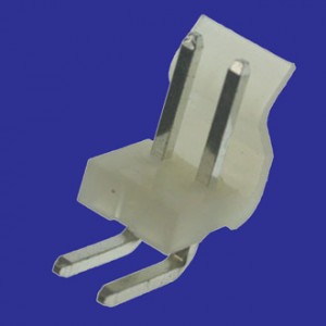 PWL-02R PITCH 3.96 MM, Разъем питания 2 контакта, вилка угловая на плату, шаг 3,96мм