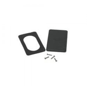 1301380004, Wire Ducting BLANK COVERPLATE FS BOX BLACK