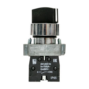 Переключатель BD33 3P короткая ручка 2NO IP65 PROxima xb2-bd33-65