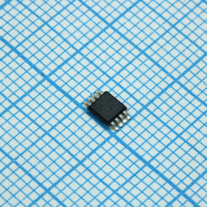 DAC8551IADGKR, ЦАП, с низким уровнем сбоев, 16-Bit, Serial SPI, Uout=0...5.5V, tуст=10мкс
