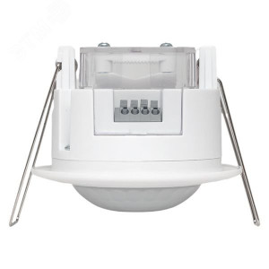 Датчик движения (ИК) MS-100 (ДД) встраив. 1200Вт 360град. до 6м IP20 dd-ms-100