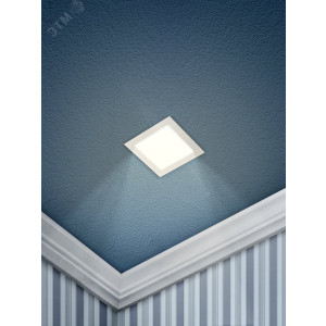 LED 2-3-4K Светильник светодиодный квадратный LED 3W 220V 4000K (100/1400) Б0031158