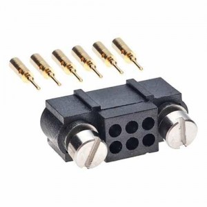 M80-5621405, Проводные клеммы и зажимы 7+7 WAY MALE CRIMP L/BORE+REV FIX JS