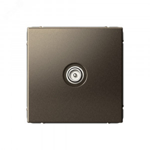 ARTGALLERY TV ТВ розетка оконечная 1DB, механизм, мокко GAL000691
