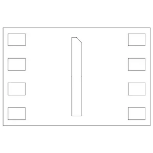 W25X20CLUXIG TR, Флеш-память архитектура NOR spiFlash, 2M-бит, 4Kb Uniform Sector