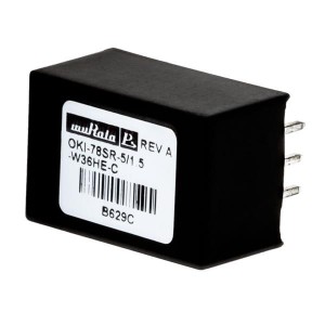 OKI-78SR-3.3/1.5-W36HE-C, Преобразователи постоянного тока в постоянный без изоляции 7-36Vin 3.3Vout 1.5A HSIP Encapsulated