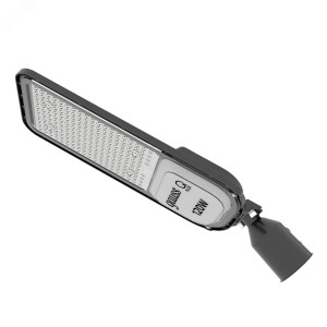 Светильник уличный Qplus 120W 14400lm 5000K 120-260V IP65 535*260*64мм черный КСС "Ш" LED 1/2 629535320