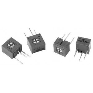 T73YB102KT20, Подстроечные резисторы - сквозное отверстие 1/4