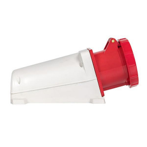 Розетка стационарная наружная 145 3Р+РЕ+N 125А 380В IP67 PROxima ps-145-125-380