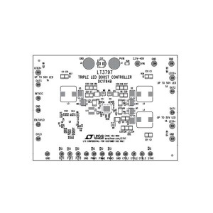 DC1784B, Средства разработки схем светодиодного освещения  LT3797EUKG Demo Board: 2.5V to 40V input